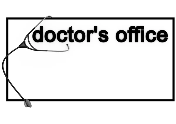 Знак врача — стоковое фото