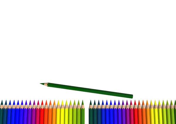 Crayonline — Zdjęcie stockowe