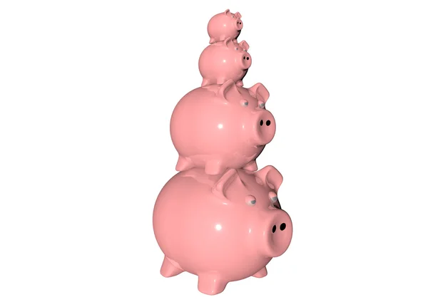 Piggy bank — Stock Photo, Image