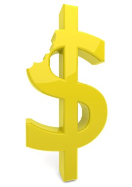 dolar işareti ile ısırık