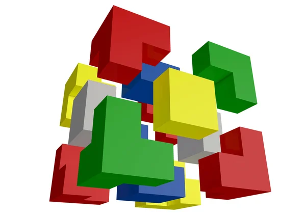 Cubes — Stock Photo, Image