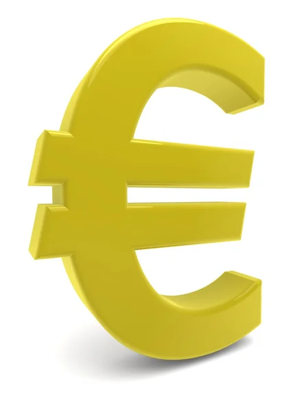 W euro — Zdjęcie stockowe