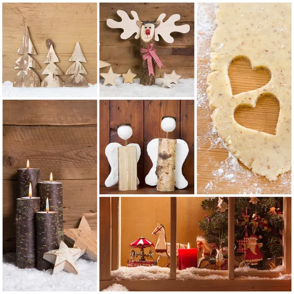 Handmade christmas decoration — Stock Photo, Image