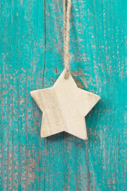 el oyma bir Noel dekorasyonu için Star