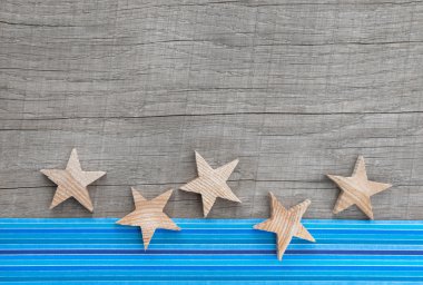 yıldız ile salaş şık ahşap arka plan