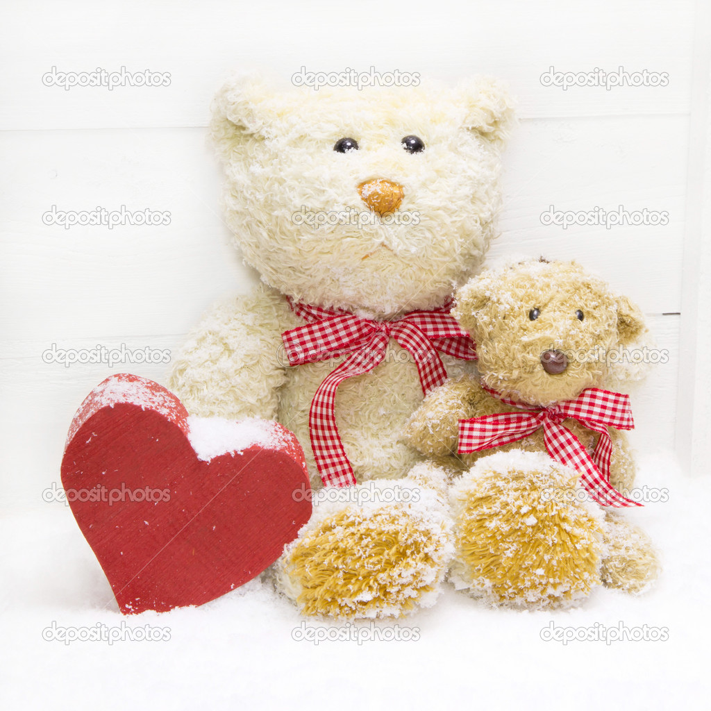 teddy bear family