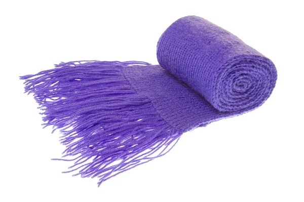 Warm purple scarf — Stock Photo, Image