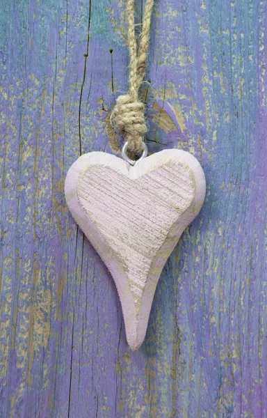 Wooden heart — Stock Photo, Image