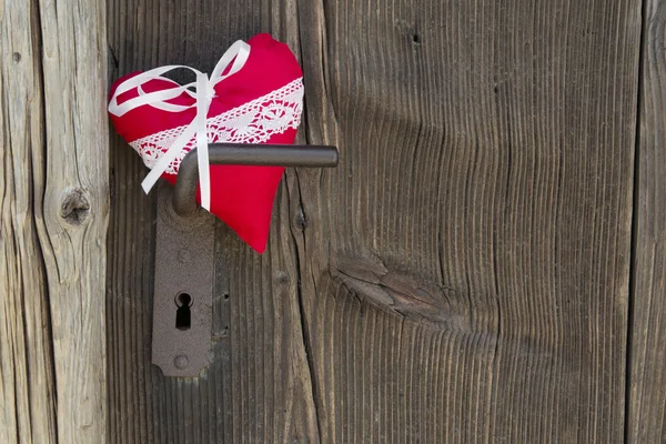 Rustic little heart — Stock Photo, Image