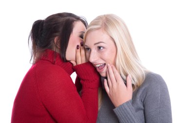 Kız sırları hakkında konuşmak