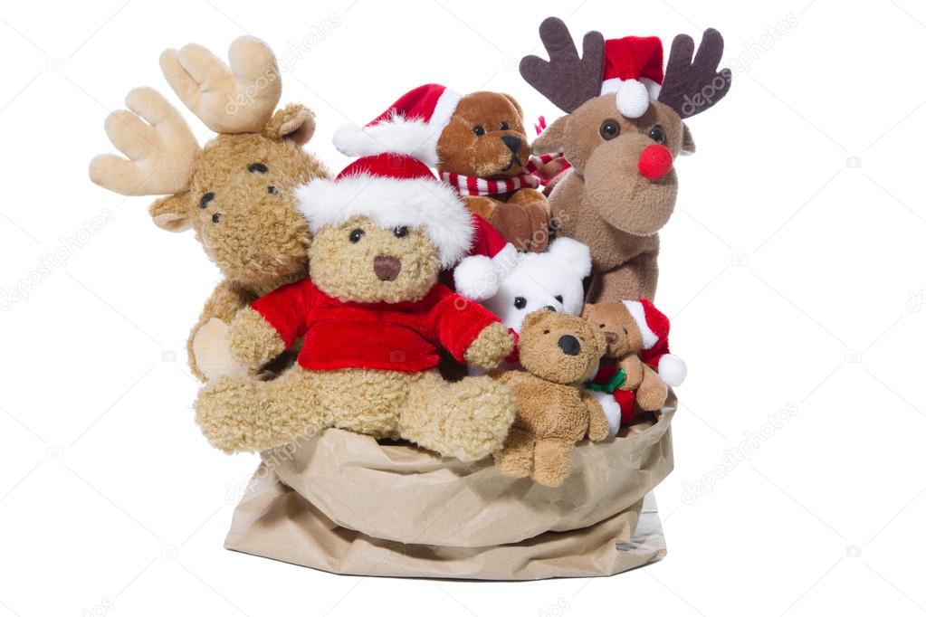 christmas teddy bears