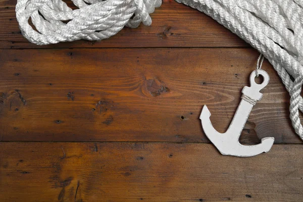 Maritime Anchor Decoration — Stock Photo, Image