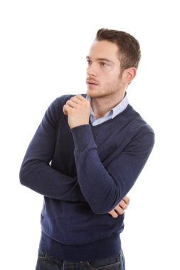 şüpheci genç adam