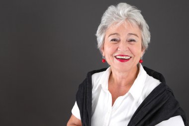 emekli çekici kadın