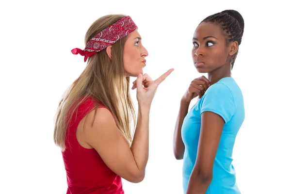 Pelea entre mujeres — Foto de Stock