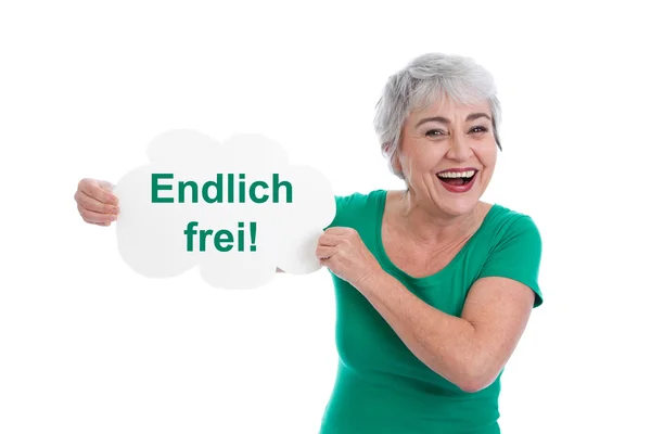 Endlich frei! — Stockfoto