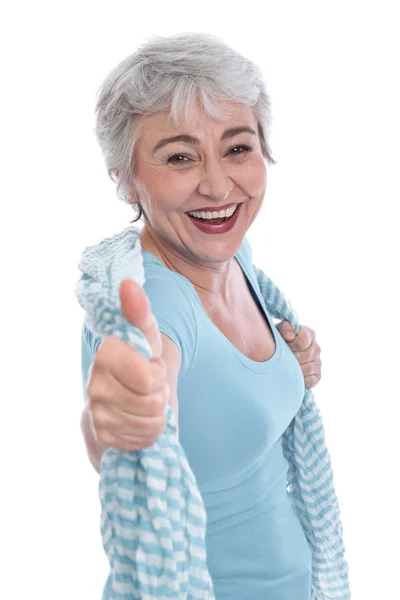 Mujer feliz en la flor de la vida — Foto de Stock