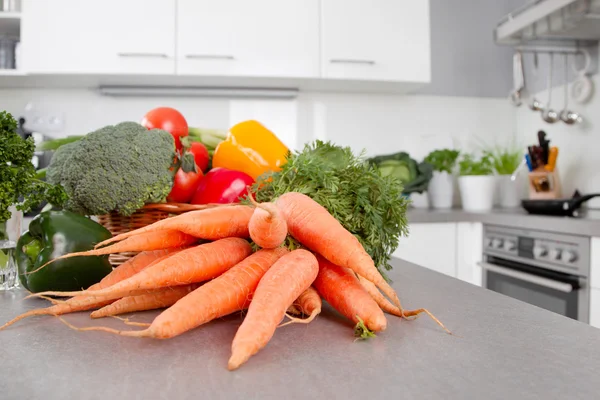 Färska morötter Stockbild