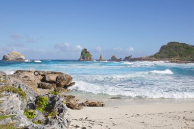 Coast Okyanusya'ya - guadeloupe.