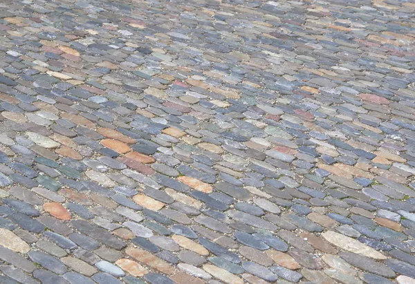 Cobblestone pavement background — Stock Photo, Image