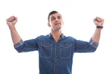 Eller yukarı çekici kazanan.