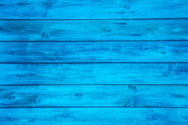 boş bir mavi ahşap arka plan yüzeyi.