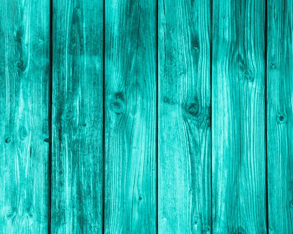 Empty turquoise wooden background. — Stock Photo, Image