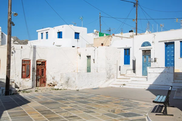 Architektura na Cykladach. greckie wyspy z jej budynków Ty — Zdjęcie stockowe