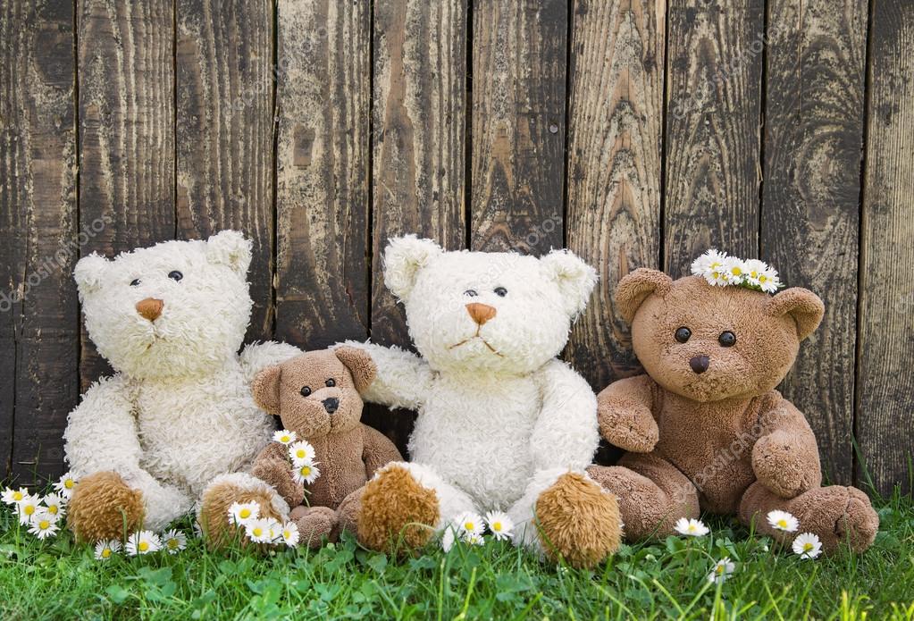 stuffed bear family