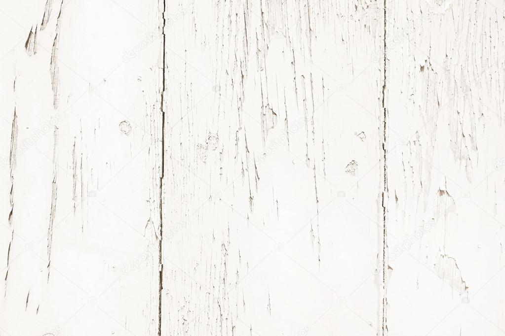 Shabby chic style: old wood background in white color - patterne