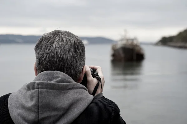 Man photographing — Stock Photo, Image