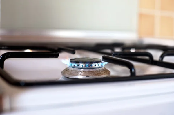 Fogão de cozinha a gás — Fotografia de Stock