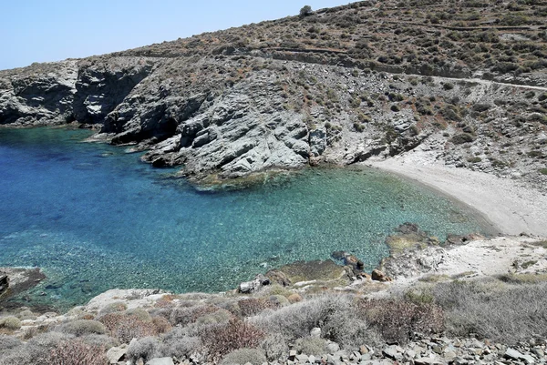 フォレガンドロス島、ギリシャのビーチ — ストック写真