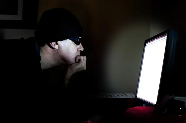 Computer hacker — Stock Photo, Image