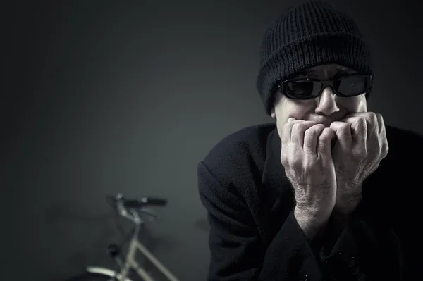 Stressed out and confused man — Stock Photo, Image