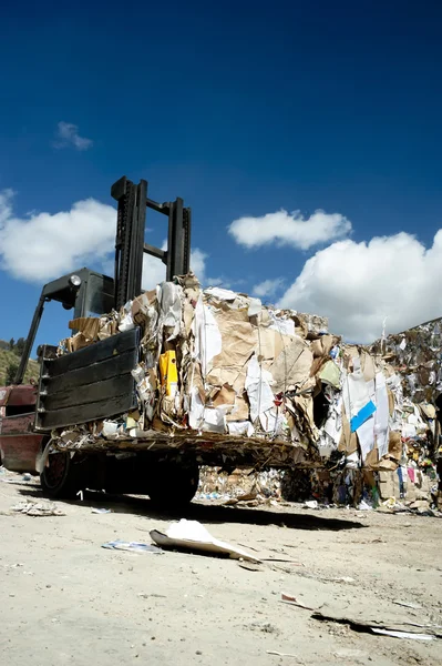 Indústria de reciclagem — Fotografia de Stock