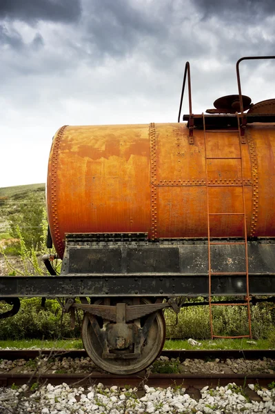 Carro del tanque de combustible — Foto de Stock