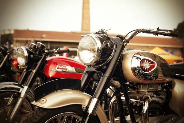 Classic motorcycles — Stockfoto