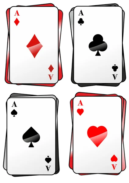 Grać w karty — Zdjęcie stockowe