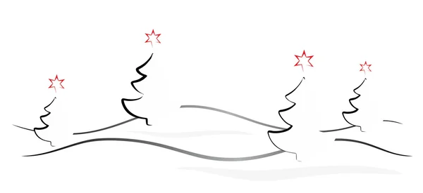 Karácsonyi banner — Stock Fotó