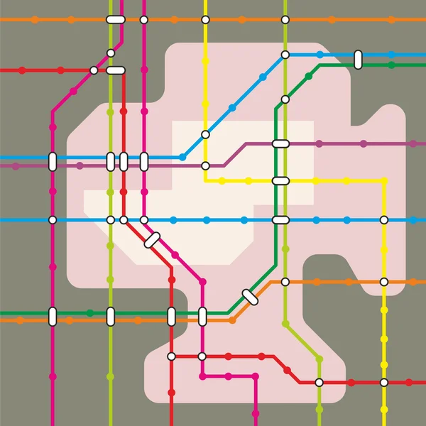 Metró — Stock Fotó