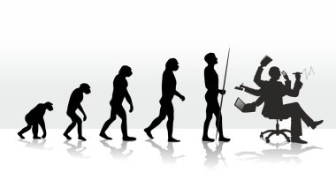 Evolution clipart