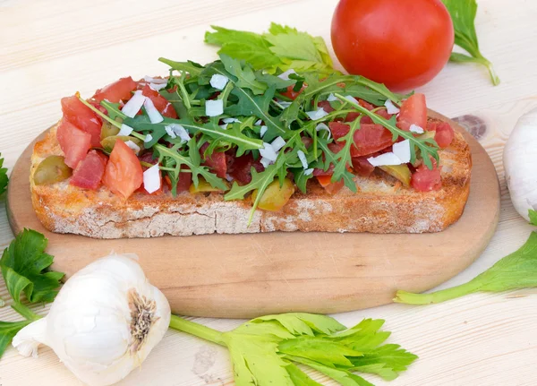 Bruschetta — Stock Photo, Image