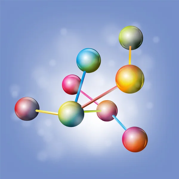 Moleküle — Stockfoto