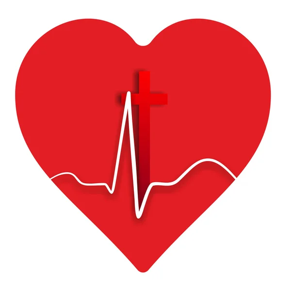 Coração médico — Fotografia de Stock