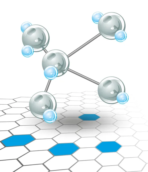 Moleküle — Stockfoto