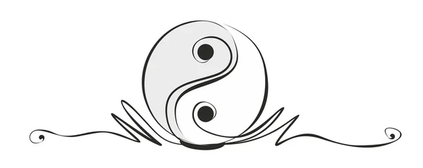 Yin en Yang — Stockfoto