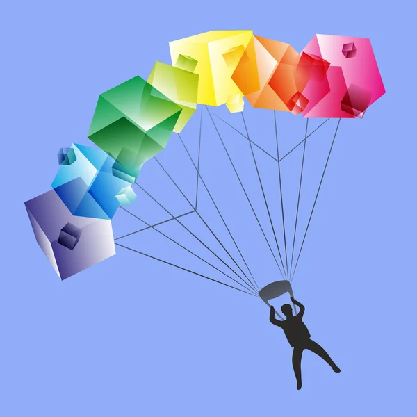 Parachute — Stock Photo, Image