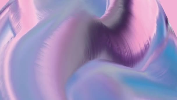 Meta Bola Animación Arte Abstracto Movimiento Aleatorio Con Colores Vivos — Vídeo de stock