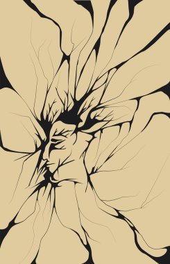 adam ağaç dalları doğa